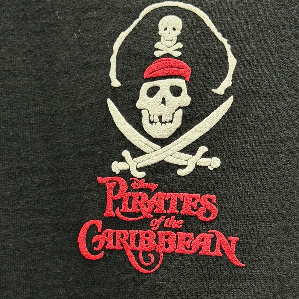 Disney Parks Spirit Jersey XXL Pirates of the Caribbean Striped Long Sleeve - Picture 9 of 11